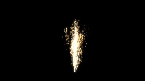 Spark Pyrotechnics Stock Footage