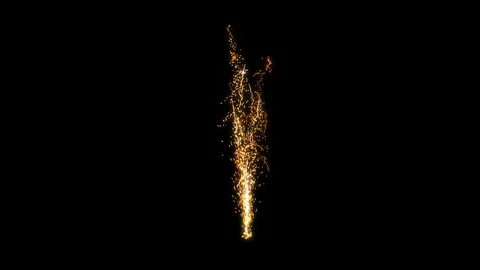 Spark Pyrotechnics Stock Footage 101865308