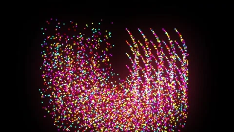 Spark rotate background Stock Footage 310532651