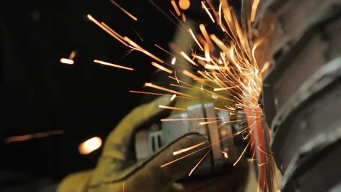 Spark sanding Vídeos de archivo 89307008