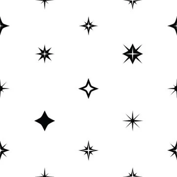 Spark seamless pattern background icon. Stock Illustration