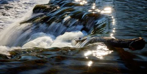 Sparking falls Foto stock