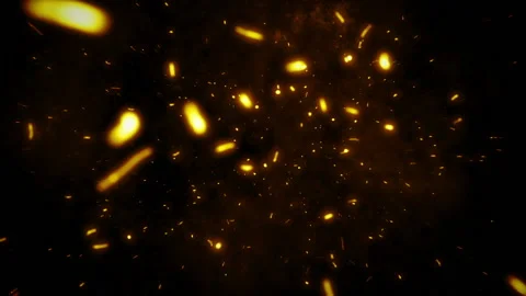 Sparking fire awesome orange background Stock Footage 236739755