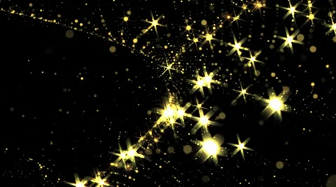 Sparking Particle Strings - VJ Loop Stock-Footage 27821507