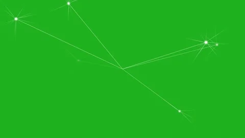 A Sparking spider creating a web on green screen Stock Footage 229247489