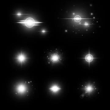 Sparkle background dark Stock Illustration