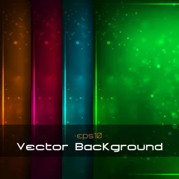 Sparkle backgrounds set 스톡 일러스트