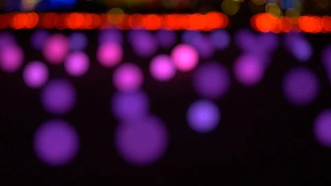 Sparkle Bokeh Light Bright Absract Glowing Holiday Lights Background Stock Footage 120816238