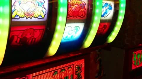 Sparkle casino machine Video stock 22157424