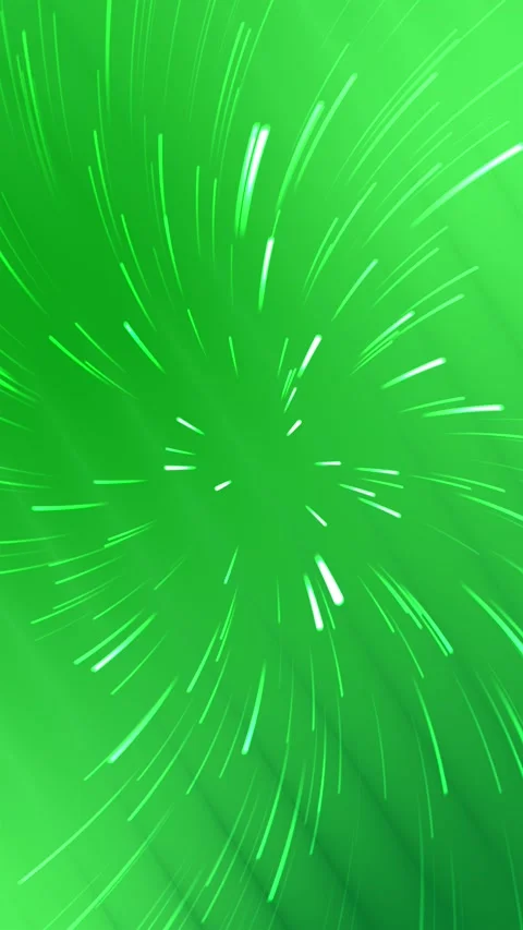 Sparkle Lights in Green Background Glowing Light Particle Plain Motion Stock Footage 313026847