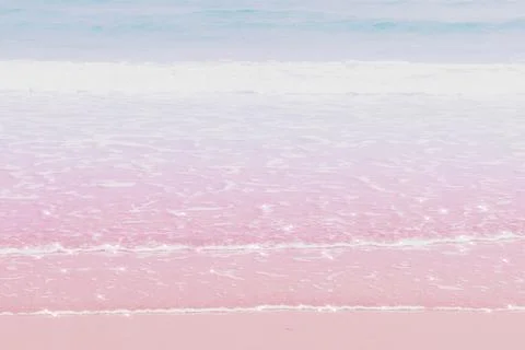 Sparkle ocean waves pastel image background Stock Photos