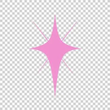 Sparkle shine light diamond blink that can be used for sticker, decorative, etc. Stock Illustration