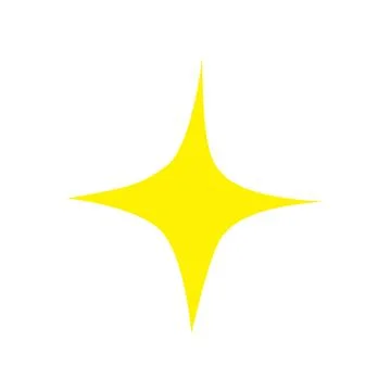 Sparkle star Illustrazione stock