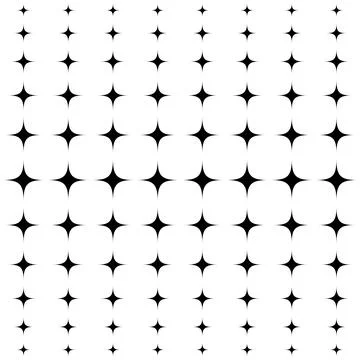 Sparkle star pattern, beam shape flash light, concept luxury star Stock Illustration