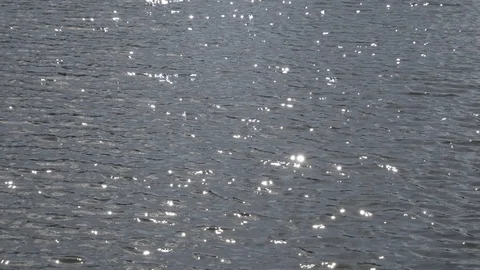 Sparkle on surface of water Stock Footage 105124242