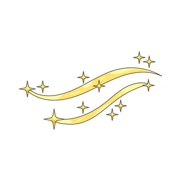 Sparkle wave Stock Illustration