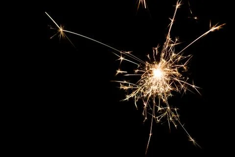 Sparkler firework background copy space Stock Photos