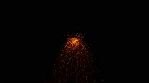 Sparkler Fireworks Motion Graphics. Event or Holidays Party celebration. Stock Footage 218276946