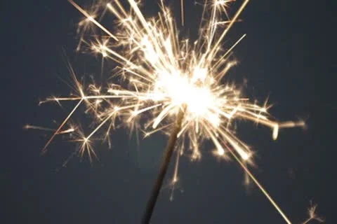 Sparkler Stock Footage 8920701