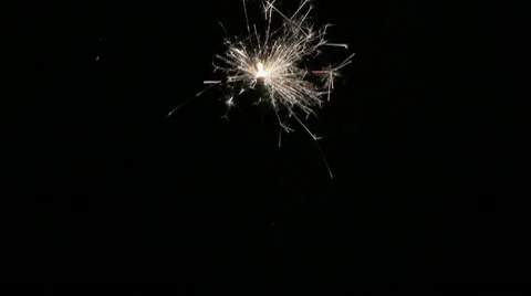 Sparkler Stock Footage 8986757