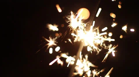 Sparkler Vídeos de archivo 25448753