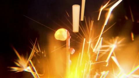Sparkler 스톡 동영상 178547490