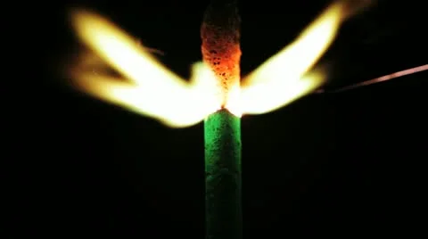 Sparkler green Stock Footage 21314993