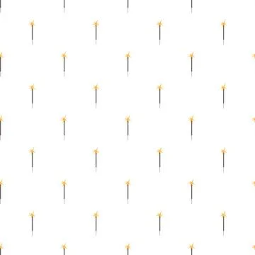 Sparkler lights creating a repeating holiday pattern 스톡 일러스트