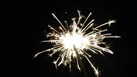 Sparkler at Night 動画素材 103649100