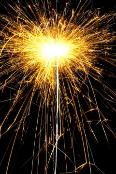 Sparkler Foto stock