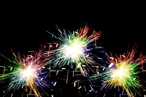 Sparkler Stock Photos