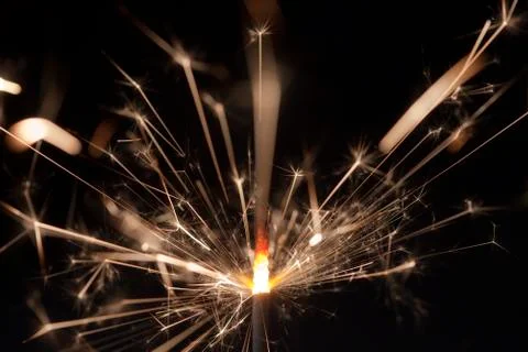 Sparkler Stockfoto's
