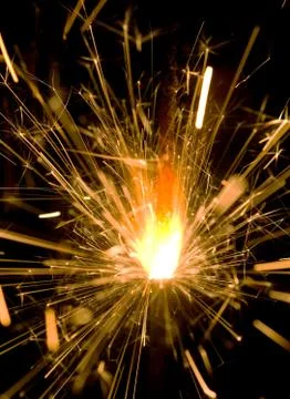 A Sparkler Stock Photos