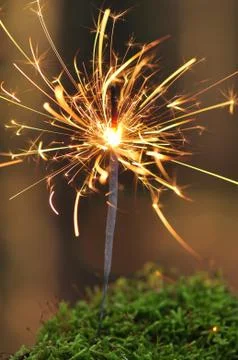 Sparkler Stock Photos