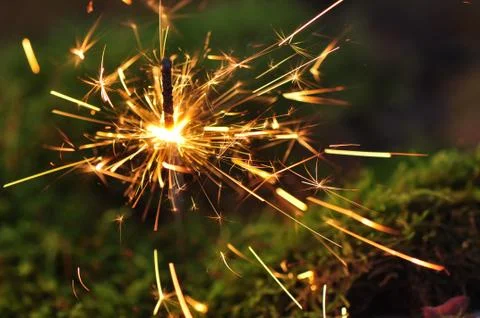 Sparkler Stock Photos