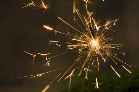 Sparkler Stock Photos