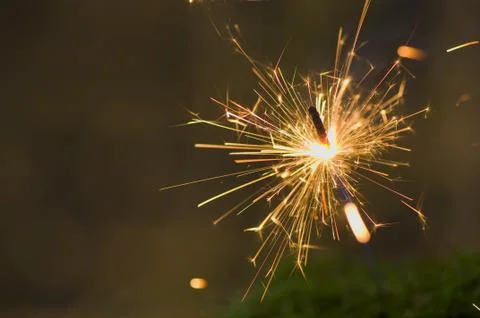 Sparkler Stock Photos