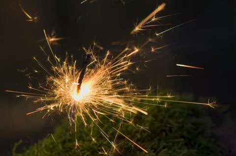 Sparkler Stock Photos