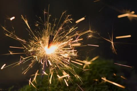 Sparkler Stock Photos