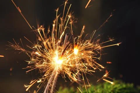 Sparkler Stock Photos