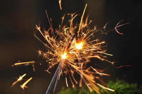 Sparkler Stock Photos