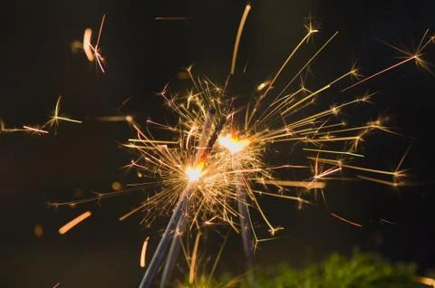 Sparkler Stock Photos