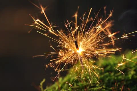 Sparkler Stock Photos