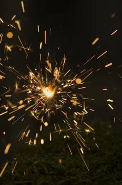 Sparkler Stock Photos