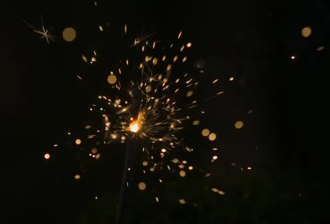 Sparkler Stock Photos