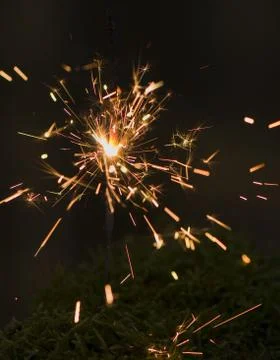 Sparkler Stock Photos
