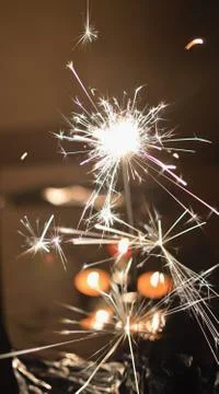 Sparkler Stock Photos