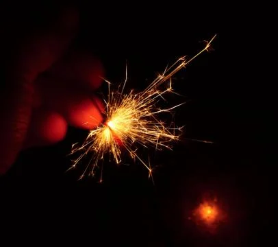 Sparkler Stock Photos