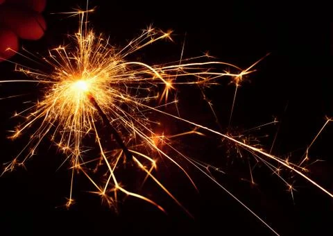 Sparkler Stock Photos