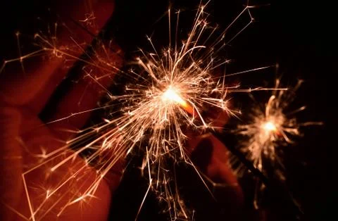 Sparkler Stock Photos